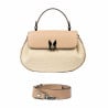 Damenhandtasche 043g 01 biz nude+Raffia