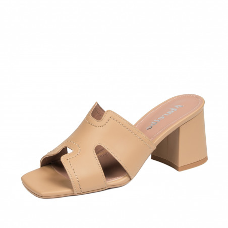 Damen-Sandalen 1348 Cappuccino