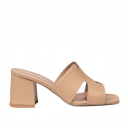 Damen-Sandalen 1348 Cappuccino