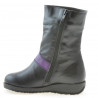 Kleinkindstiefel 23c schwarz+lila