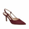 Damen Sandalen 1344 Bordeaux Velours