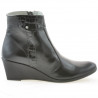 Damenstiefeletten 239 Lack Schwarz