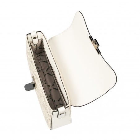 Damenschultertasche 046g 01 Panna+Raffia