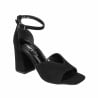 Damen Sandalen 1346 schwarz Velours