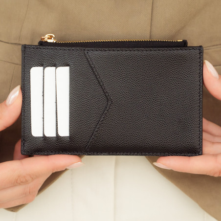 Kartenhalter 209g schwarzer Kaviar lifestyle