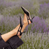 Damensandalen 1344 schwarz lifestyle