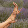 Damensandalen 1342 Cappuccino lifestyle