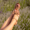 Damensandalen 1342 Cappuccino lifestyle