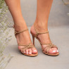 Damensandalen 1342 Cappuccino lifestyle