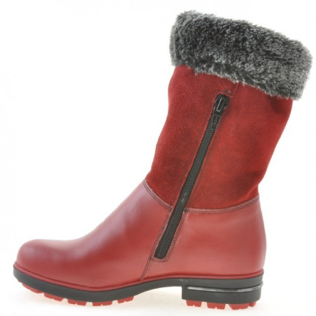 Kinderstiefel 3202 rot kombiniert