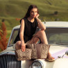 Damentasche Strand 044g Raphia Kakao lifestyle