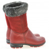 Kinderstiefel 3202 rot kombiniert