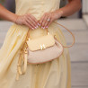 Damentasche 042g Buttergelb+Raffia lifestyle