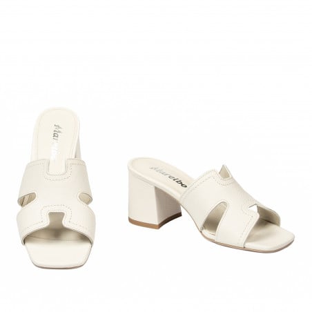 Damensandalen 1348 Weiß