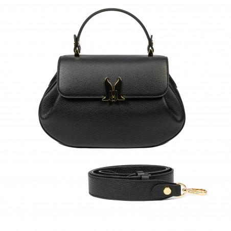Damentasche Handtasche 043g biz schwarz