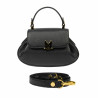 Damentasche Handtasche 042g Biz Schwarz