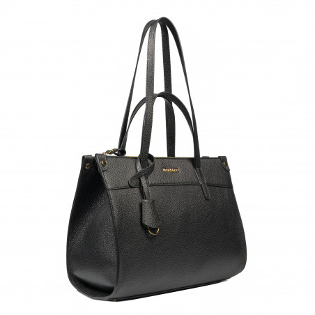 Damentasche Schultertasche 047g biz schwarz