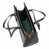 Damentasche Schultertasche 047g biz schwarz