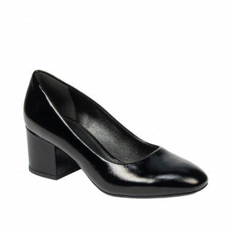 Elegante Damenschuhe 1356 schwarzer Lack