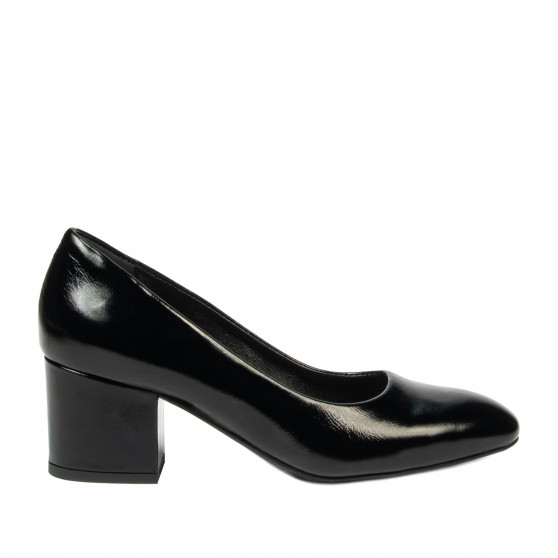 Elegante Damenschuhe 1356 schwarzer Lack