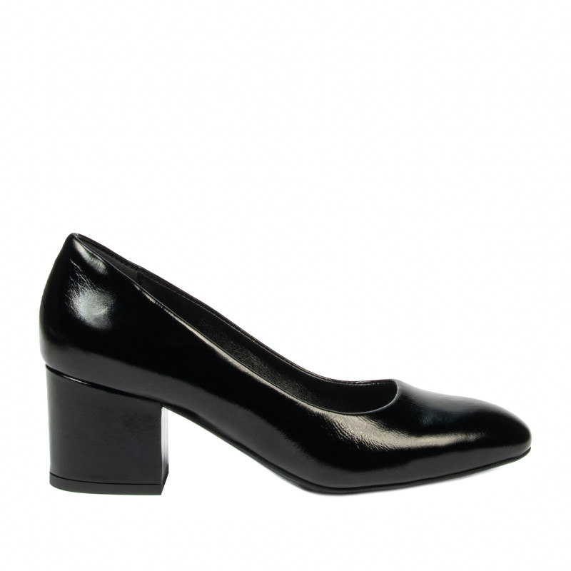Elegante Damenschuhe 1356 schwarzer Lack