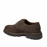 Herren Casual Schuhe 989 braun Veloursleder