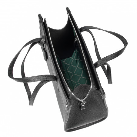 Damentasche Schultertasche 047g 01 biz schwarz