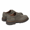Herren Freizeitschuhe 989 grau Veloursleder