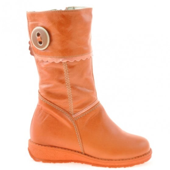 Kleine Kinderstiefel 25c orange Kleine Kinderstiefel 25c orange