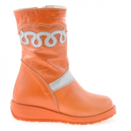 Kleine Kindergummistiefel 23c orange