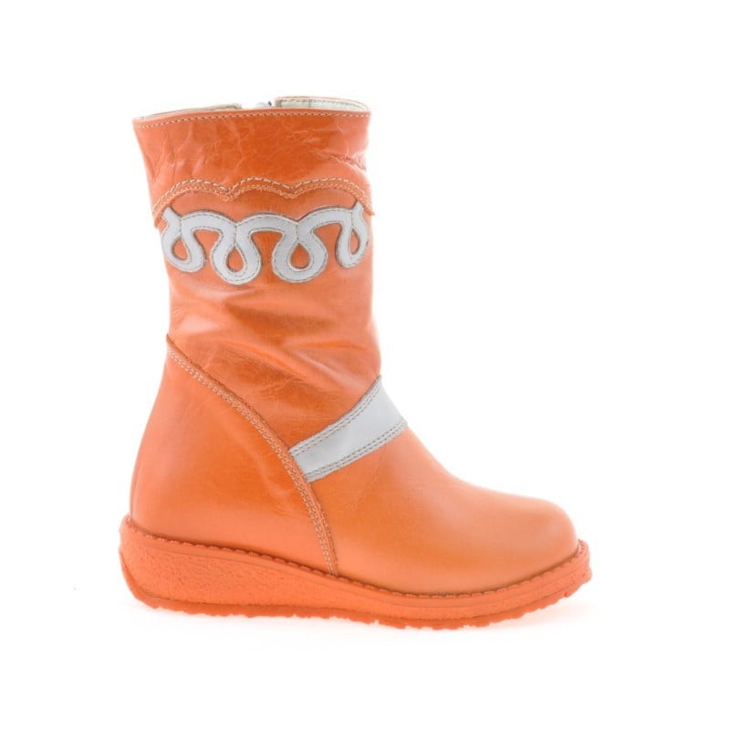 Kleine Kindergummistiefel 23c orange