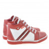 Kinderstiefel 3213 rot+weiß