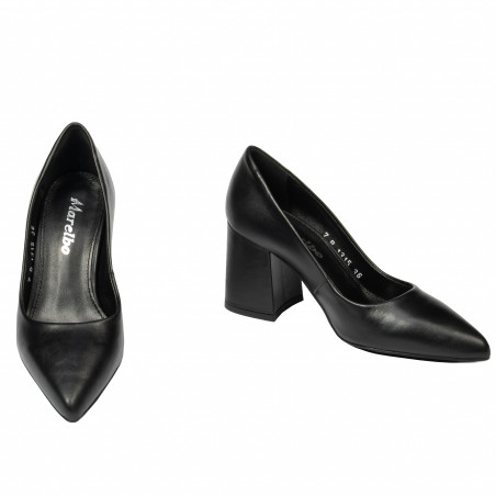 Elegante Damenschuhe 1315 schwarz