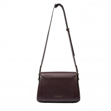 Damentasche zum Umhängen 040g black cherry