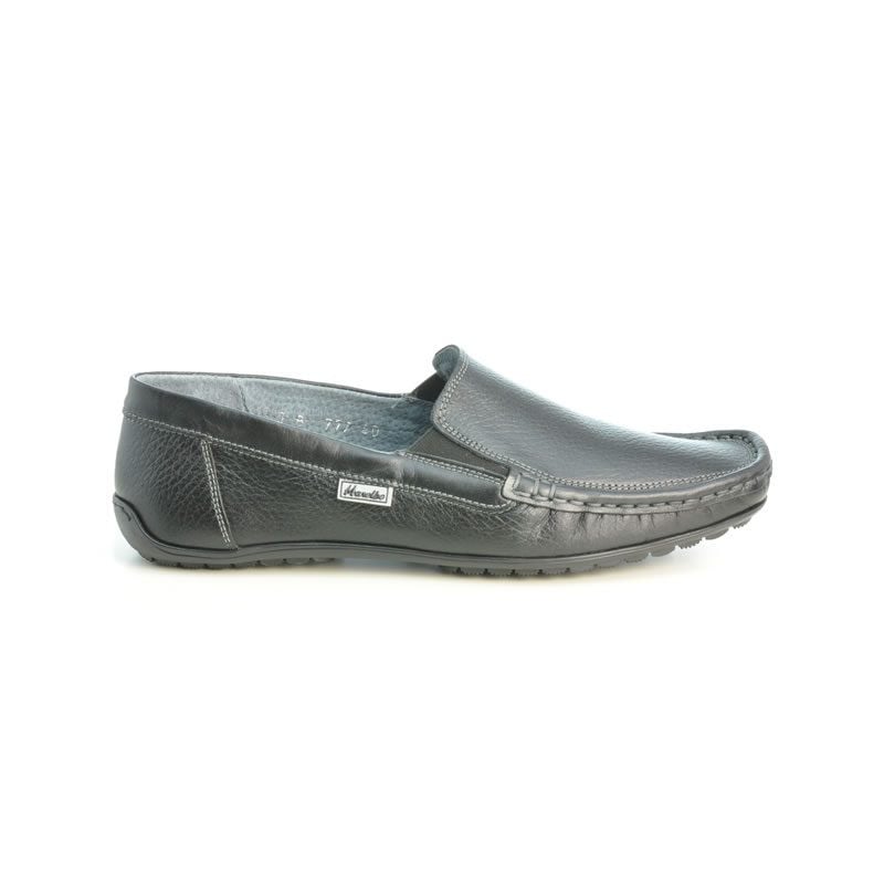 Herren-Mokassins 777 biz schwarz