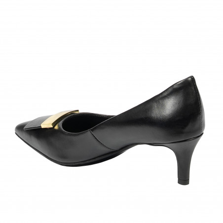 Damen elegante Schuhe 1358 schwarz