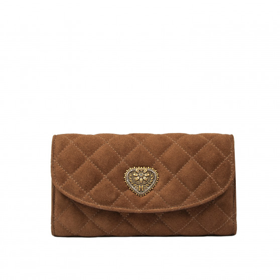 Damentasche für die Schulter 048g Wildleder Braun Damentasche für die Schulter 048g Wildleder Braun