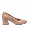 Elegante Damenschuhe 1356 Lack Beige
