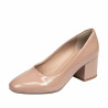 Elegante Damenschuhe 1356 Lack Beige