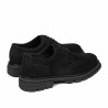 Herren-Casual-Schuhe 989 schwarz Velours 01