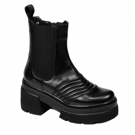 Damenstiefel 3413 schwarz
