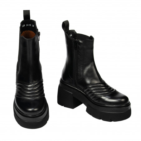 Damenstiefel 3413-1 schwarz