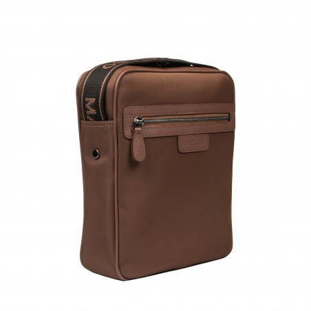 Herren-Umhängetasche 304g 01 Cognac Braun