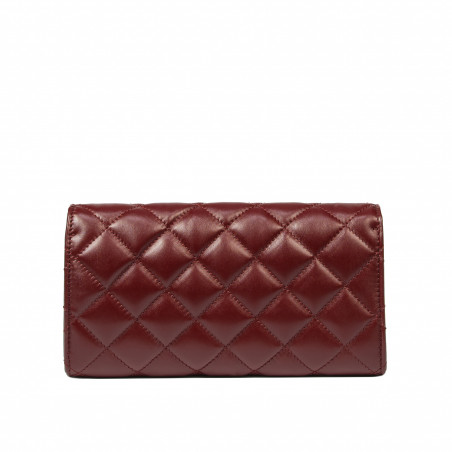 Damen-Umhängetasche 048g burgundy