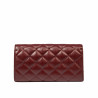 Damen-Umhängetasche 048g burgundy