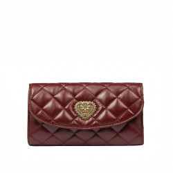Damen-Umhängetasche 048g burgundy