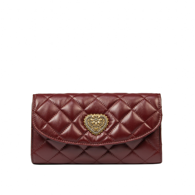 Damen-Umhängetasche 048g burgundy