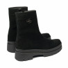 Damenstiefel 3408 schwarzes Veloursleder