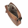 Herren-Umhängetasche 304g 01 Cognac Braun