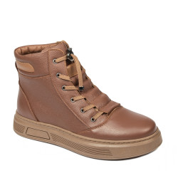 Herrenstiefel 4152 braun kombiniert